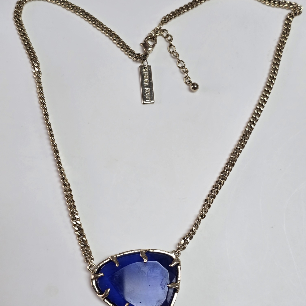Kendra Scott Cobalt Blue necklace